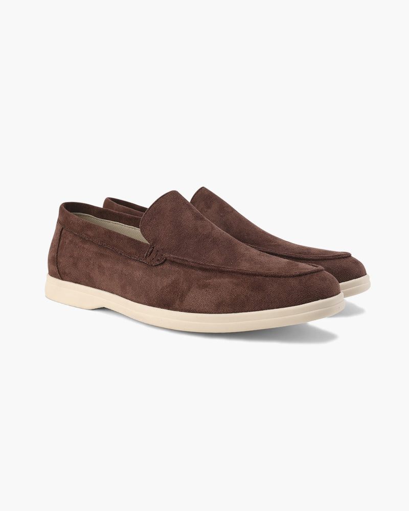 Suede loafer
