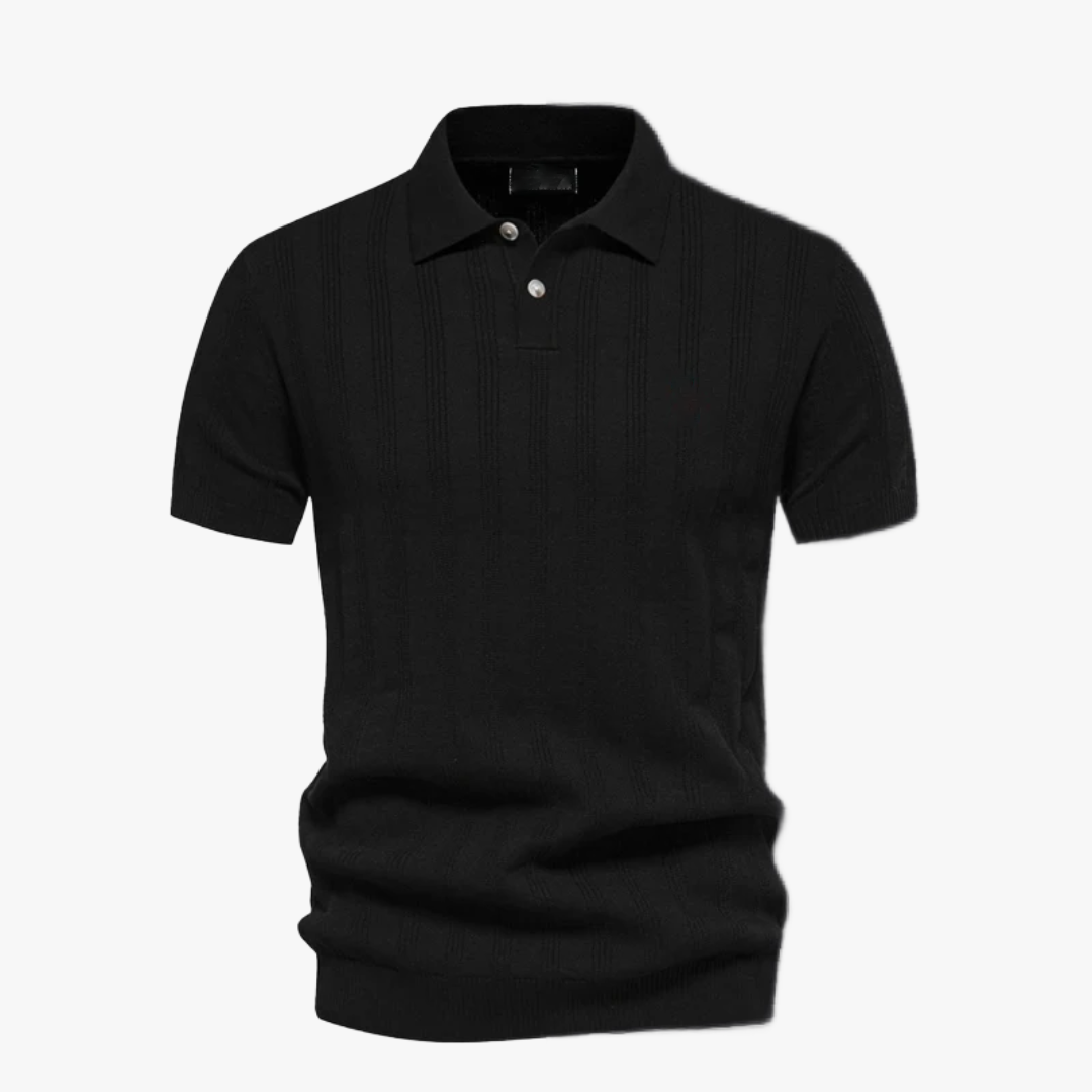 Structured knit polo shirt - Promotion