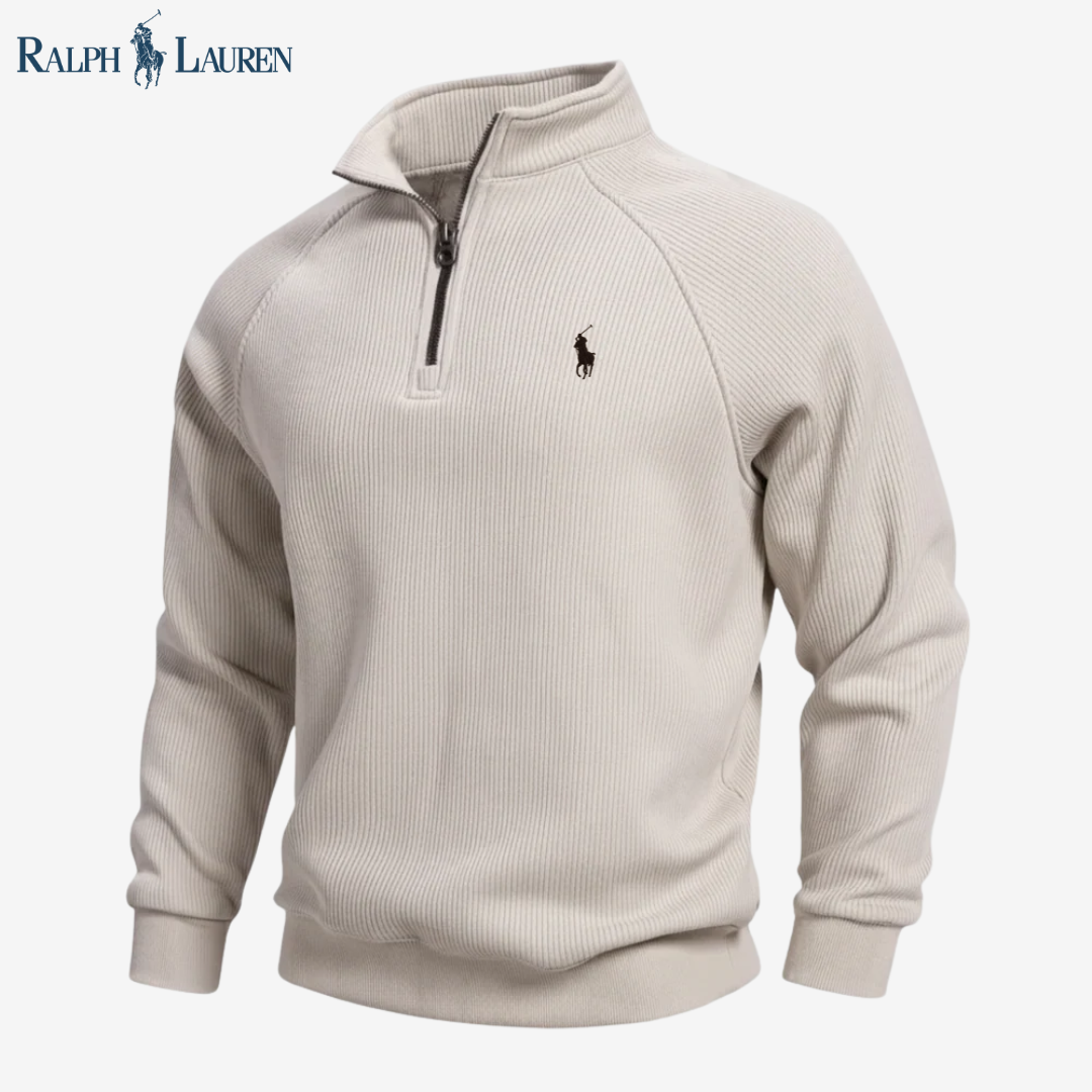 Pull R&L™ Premium Knit à quart de zip - SOLDES