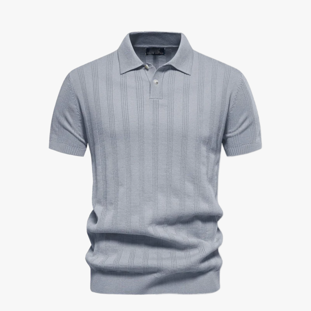Structured knit polo shirt - Promotion