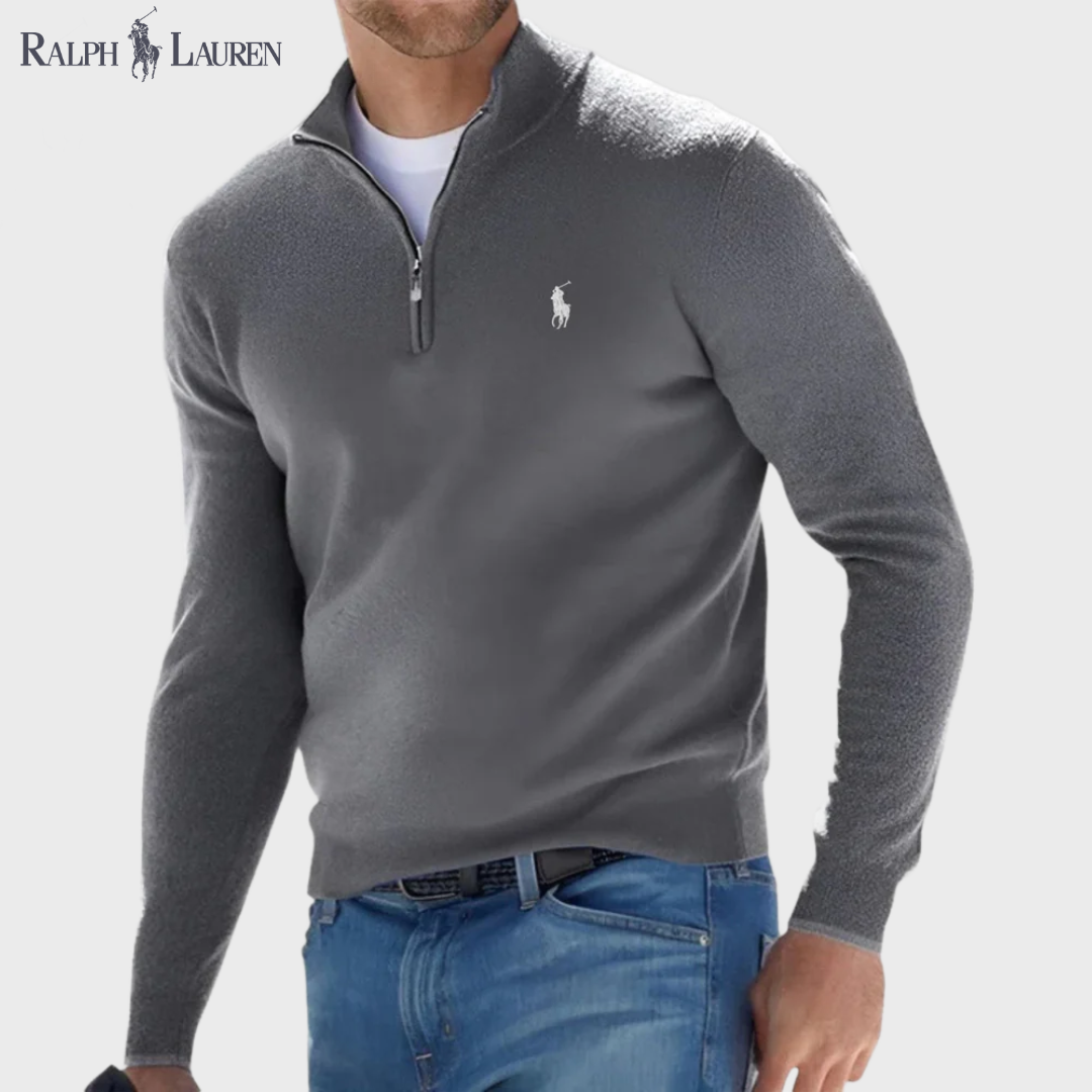 Pull R&L™ à demi-zip – SOLDES BLACK FRIDAY – -60 %