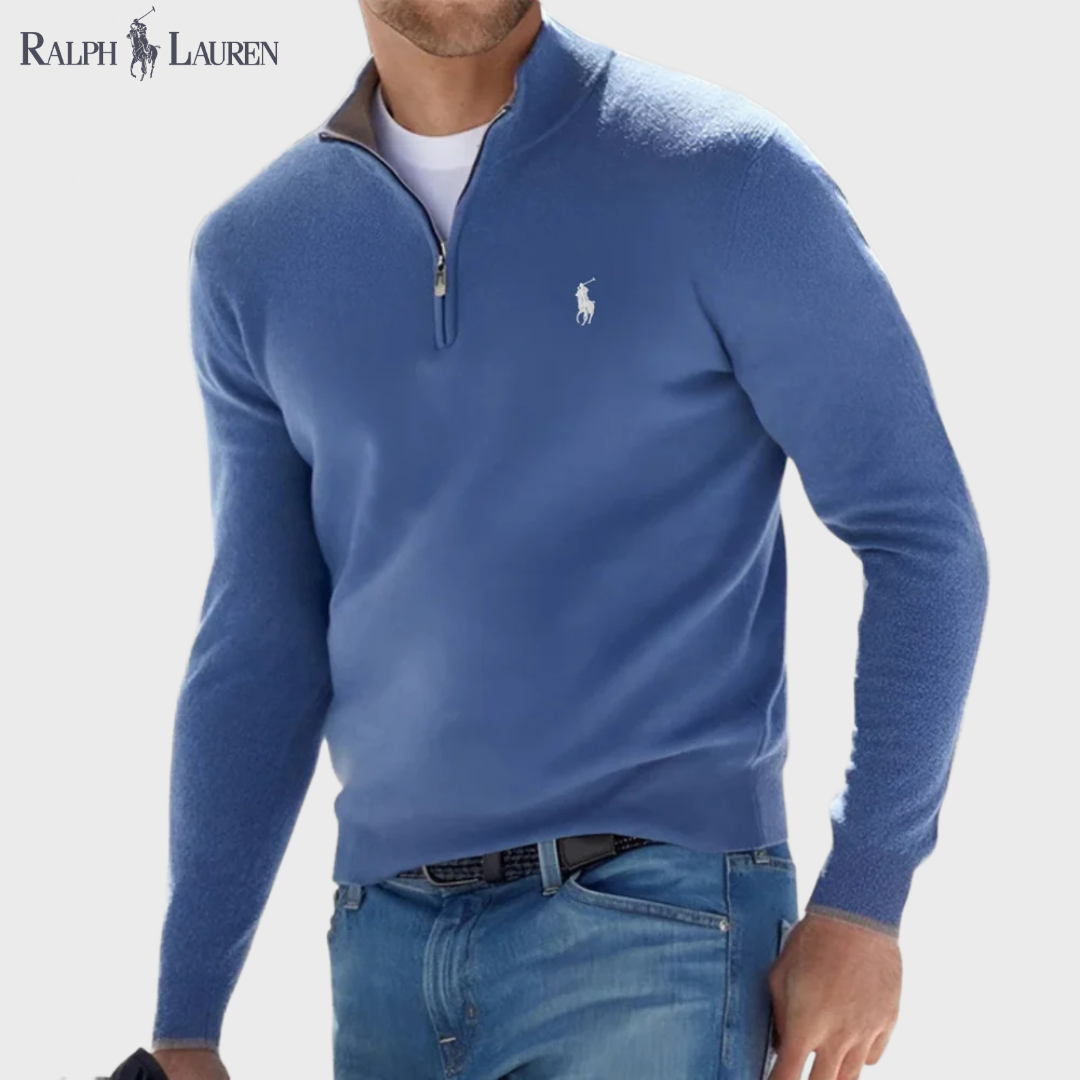 Pull R&amp;L™ à demi-zip – SOLDES BLACK FRIDAY – -60 % 