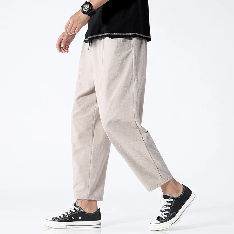 Pantalones cortos de lino Kioto