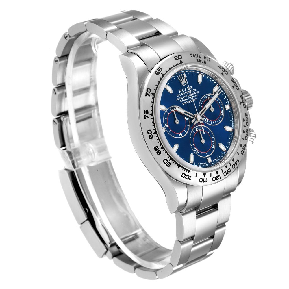 Daytona 126509 “White Gold Blue Dial”